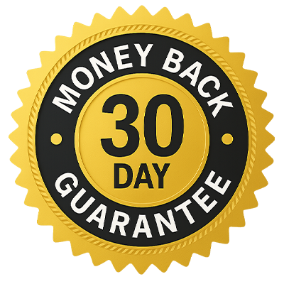 30 Days Money Back Guarantee