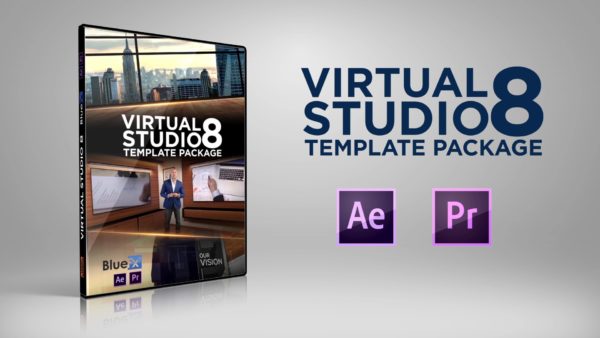 Virtual Studio 8 -After Effects and Premiere Pro Template