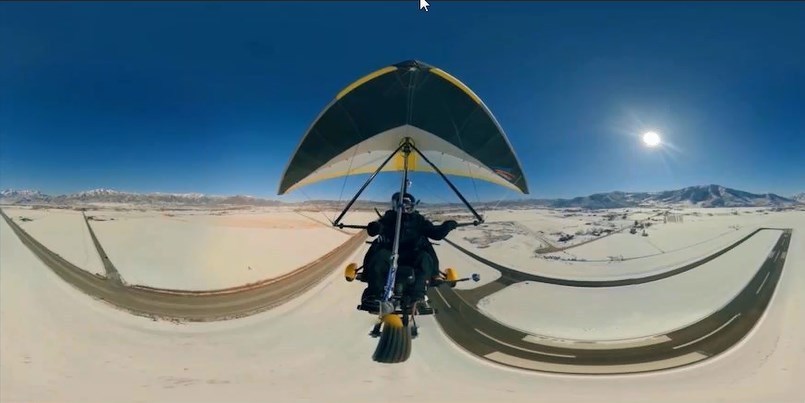 360-degree horizontal 180-degree vertical