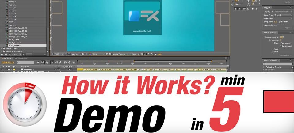 The Bob The Business Promoter After Effects Template – Tutorial
