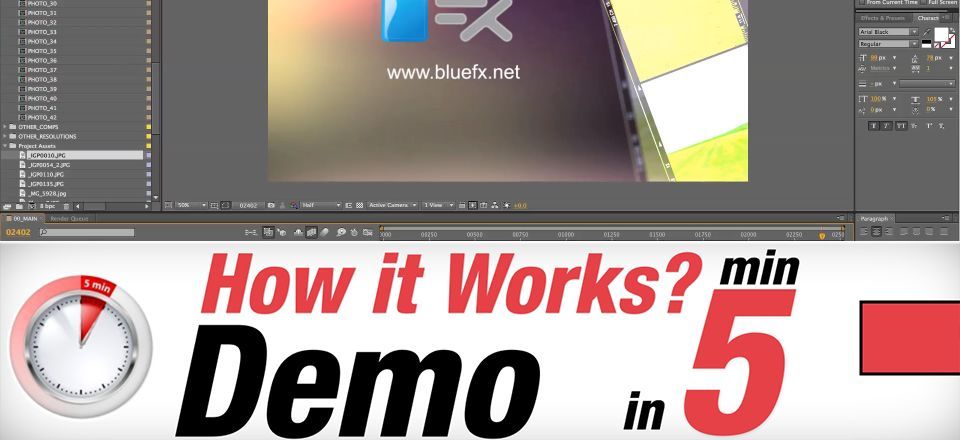 The Happy Photo Show After Effects Template – Tutorial