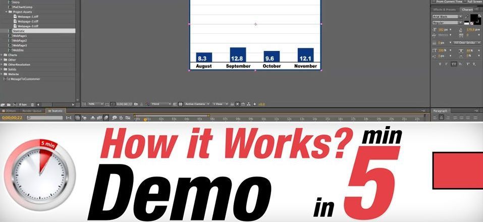 The Business After Effects Template – Tutorial