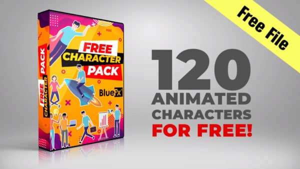 120 Animated Characters Pack