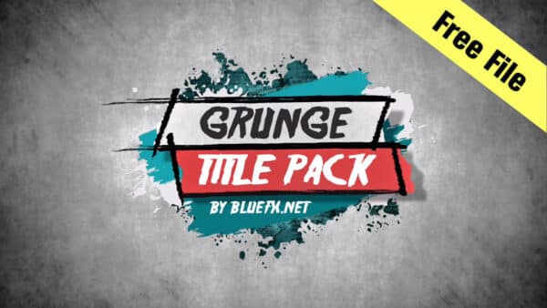 Grunge Intro Free Template
