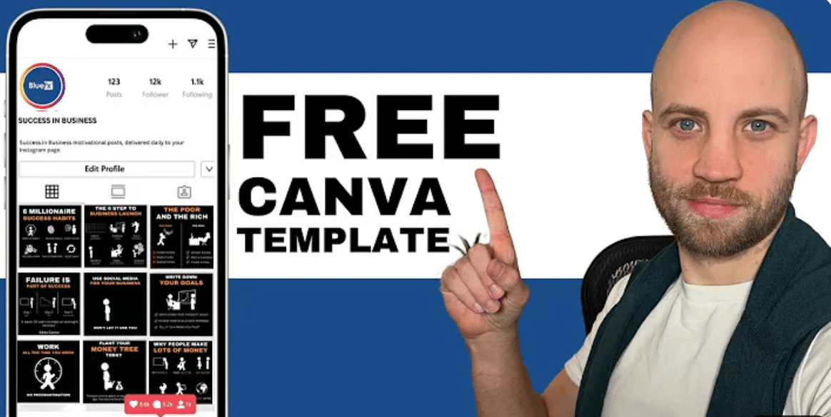How To Make Social Media Posts In Canva -10 Animated Templates- Free Download